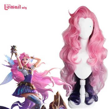 L-email wig Seraphine Cosplay Wig LoL KDA The Starry-Eyed Songstress Sreaphine Wigs Pink Mixed Purple Loose Wave Synthetic Hair
L-email wig Seraphine Cosplay Wig LoL KDA The Starry-Eyed Songstress Sreaphine Wigs Pink Mixed Purple Loose Wave Synthetic Hair