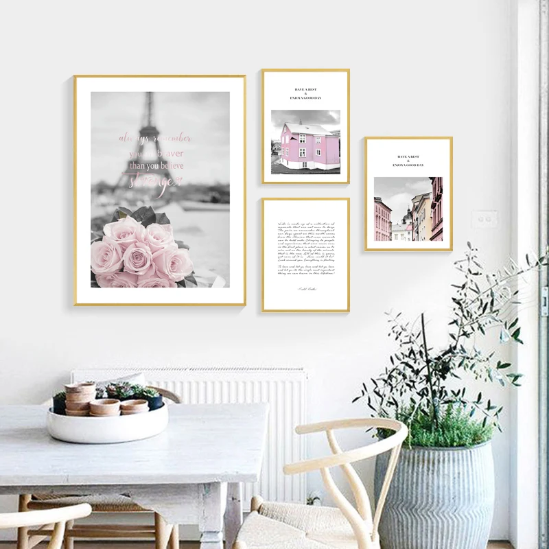 Quadro Paris Wall Art Print Pink Rose Pictures Canvas Painting Wall Pictures For Living Room Nordic Decoration Home Unframed
Quadro Paris Wall Art Print Pink Rose Pictures Canvas Painting Wall Pictures For Living Room Nordic Decoration Home Unframed