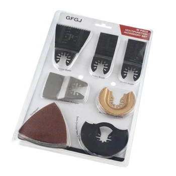 16PCS Oscillating Multi function universal Saw Blade Carbon Steel Cutter DIY for Renovator Power Blades
16PCS Oscillating Multi function universal Saw Blade Carbon Steel Cutter DIY for Renovator Power Blades