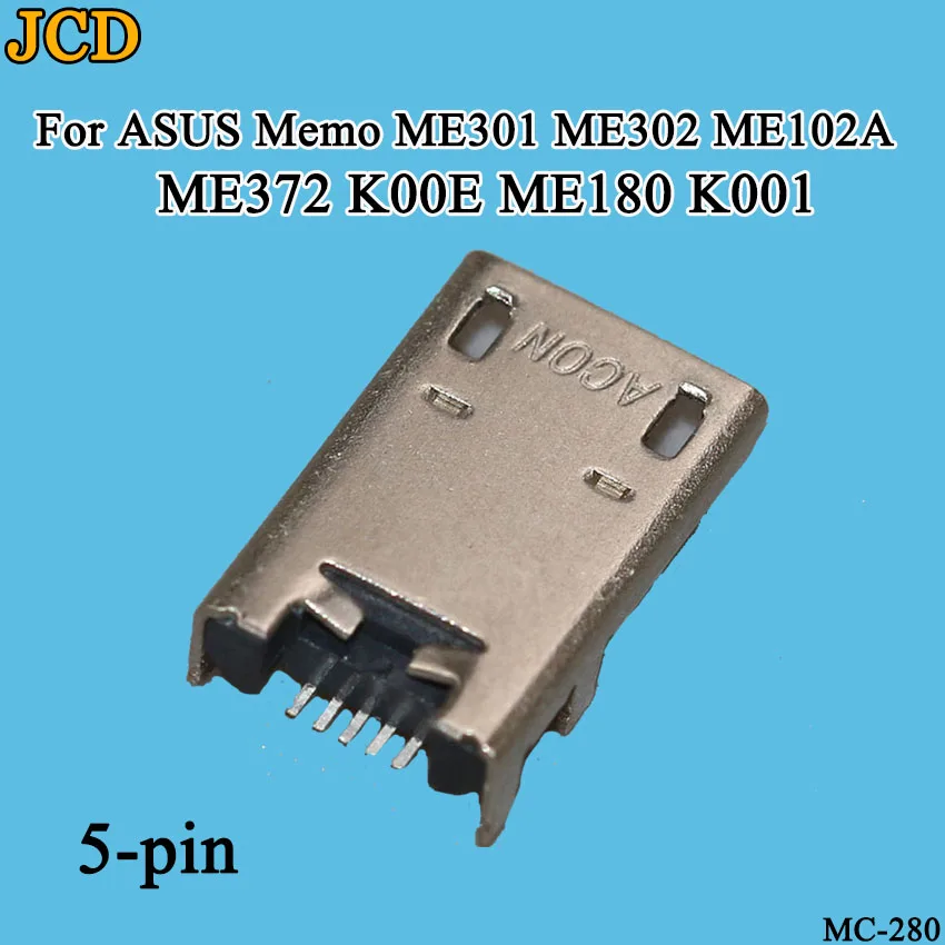 2 шт. разъём для зарядки ASUS Memo ME301 ME302 ME102A ME372 K00E ME180 K001 Micro USB|Соединители| |