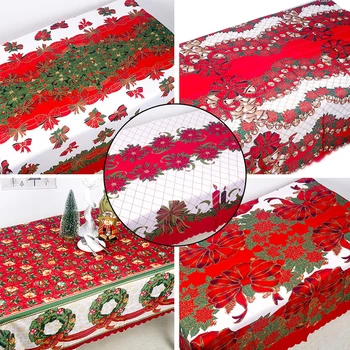 150x180cm Christmas Tablecloth Polyester Fabric Rectangular Santa Dust-proof Table Cover For New Year Home Decoration
150x180cm Christmas Tablecloth Polyester Fabric Rectangular Santa Dust-proof Table Cover For New Year Home Decoration