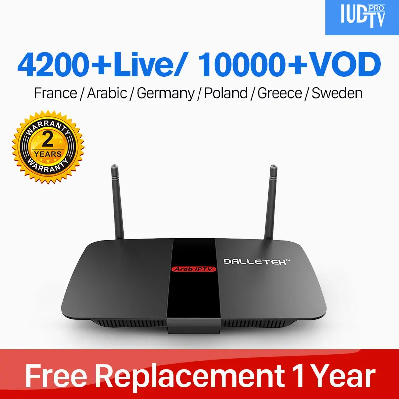 R1 IPTV Sweden Box Android 8.1 IUDTV Pro Set top Box 1 year IPTV Subscription IPTV Portugal Sweden Turkey Spain Italy UK IP TV
R1 IPTV Sweden Box Android 8.1 IUDTV Pro Set top Box 1 year IPTV Subscription IPTV Portugal Sweden Turkey Spain Italy UK IP TV