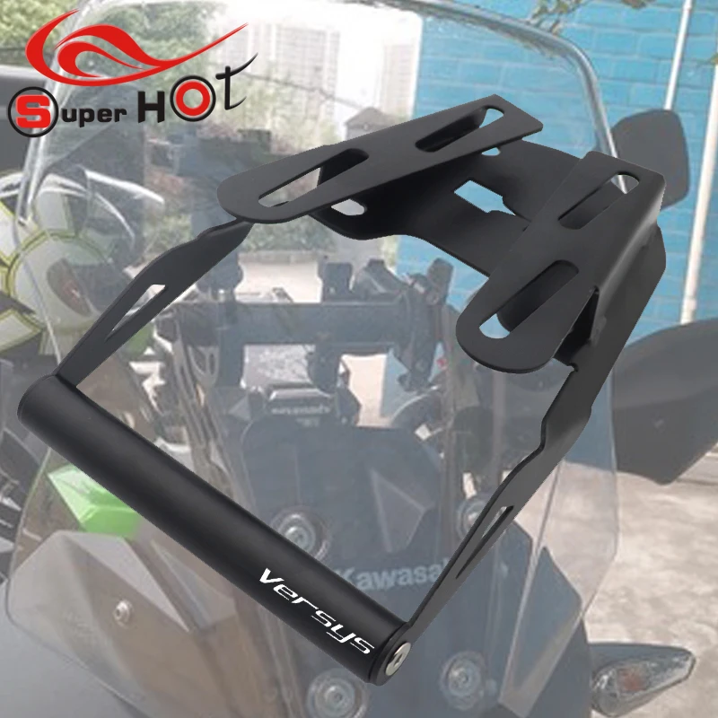 Аксессуары для мотоциклов кронштейн навигации держатель смартфона GPS KAWASAKI VERSYS X300