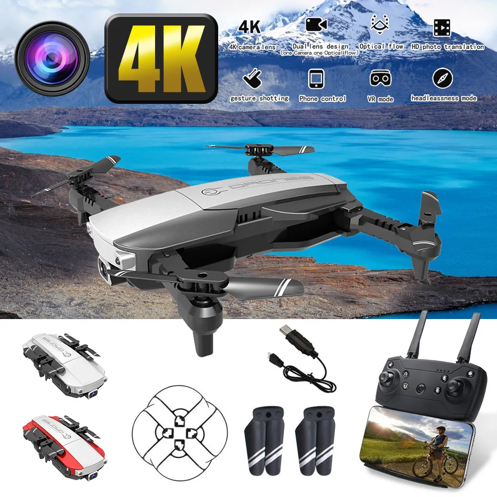 Drone 4K 1080p aerial photography Real-time transmission folding four-axis aircraft toy remote control aircraft 2.4G quadcopter
Drone 4K 1080p aerial photography Real-time transmission folding four-axis aircraft toy remote control aircraft 2.4G quadcopter
