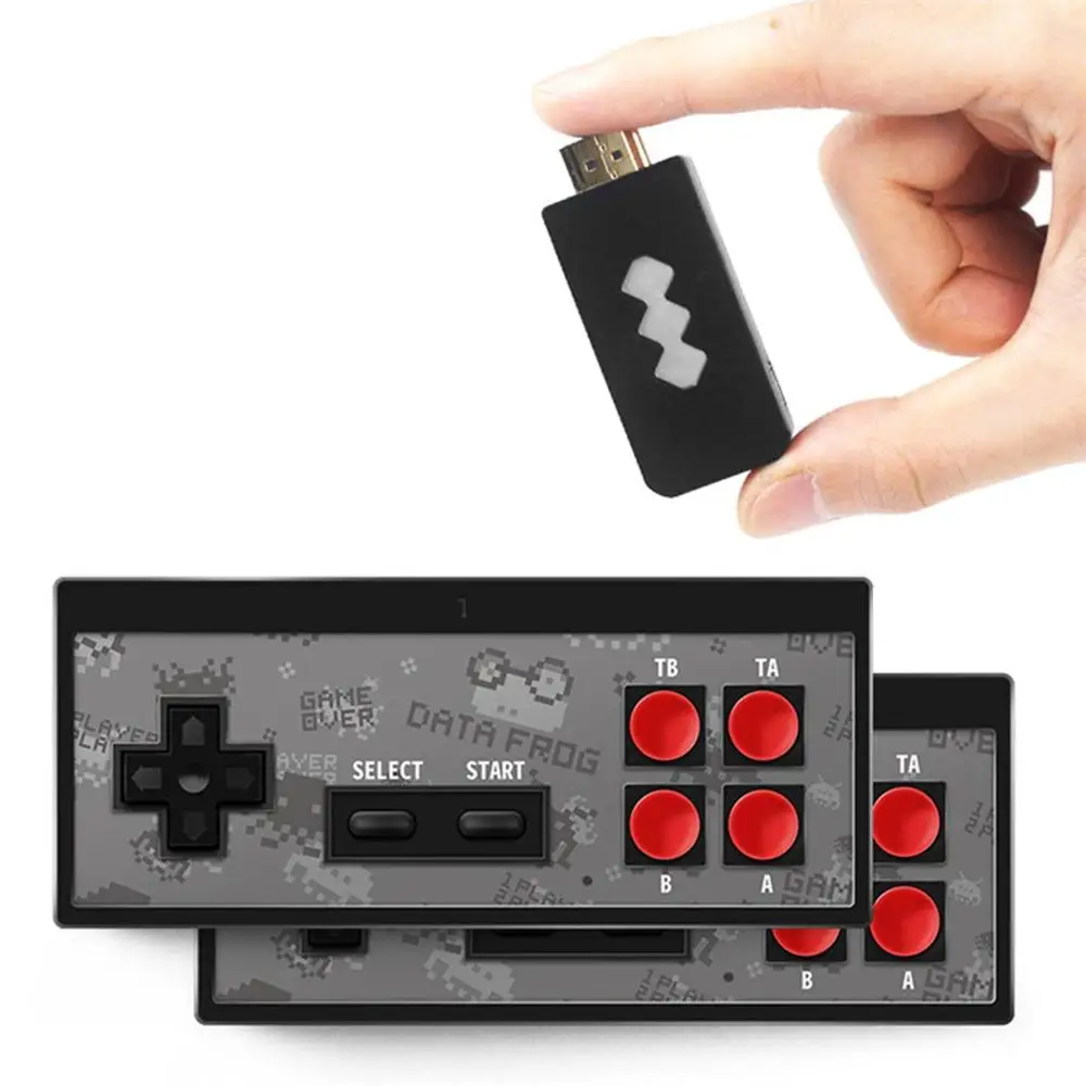 HDmi TV HD Game Console Wireless Doubles Game Console ABS Infrared Connection Plug And Play Act Action Game
HDmi TV HD Game Console Wireless Doubles Game Console ABS Infrared Connection Plug And Play Act Action Game