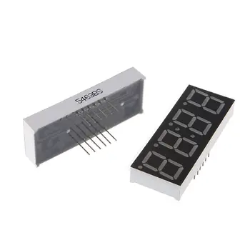 5PCS 0.56inch 4Digits Red Clock 7 Segment LED Display Diugital Tube 14Pin 5463AS 5463BS
5PCS 0.56inch 4Digits Red Clock 7 Segment LED Display Diugital Tube 14Pin 5463AS 5463BS