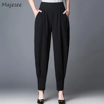 Pants Women Black Solid High Waist Trousers Plus Size Womens Korean Fashion Slim Sweatpants Streetwear Harajuku Loose Pockets
Pants Women Black Solid High Waist Trousers Plus Size Womens Korean Fashion Slim Sweatpants Streetwear Harajuku Loose Pockets