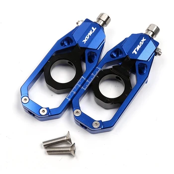 Motorcycle CNC Aluminum Alloy Tensioners Rear Axle Spindle Chain Adjuster Block For Yamaha Tmax530 500 Motorcycle Refit Parts
Motorcycle CNC Aluminum Alloy Tensioners Rear Axle Spindle Chain Adjuster Block For Yamaha Tmax530 500 Motorcycle Refit Parts