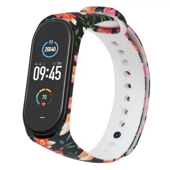 Replacement Bracelet Silicone Strap Painted Pattern Full Cover Screen Protector FilmFor Xiaomi Bracelet 5 Mi Band 5 Accessories
Replacement Bracelet Silicone Strap Painted Pattern Full Cover Screen Protector FilmFor Xiaomi Bracelet 5 Mi Band 5 Accessories