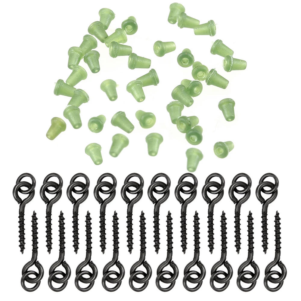 20pcs Threaded Boilie Bait Screws 40pcs Fishing Hook Stop Hook Boilies Stopper Fishing Hook Block Beads Carp Fishing Tackle
20pcs Threaded Boilie Bait Screws 40pcs Fishing Hook Stop Hook Boilies Stopper Fishing Hook Block Beads Carp Fishing Tackle