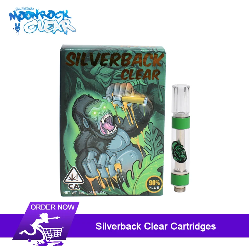 New Limited Edition DR Zodiak Moonrock Clear Cartridges 1.0ml Ceramic Coil Atomizer Silverback Carts for THC/CBD Oil 510 Thread
New Limited Edition DR Zodiak Moonrock Clear Cartridges 1.0ml Ceramic Coil Atomizer Silverback Carts for THC/CBD Oil 510 Thread
