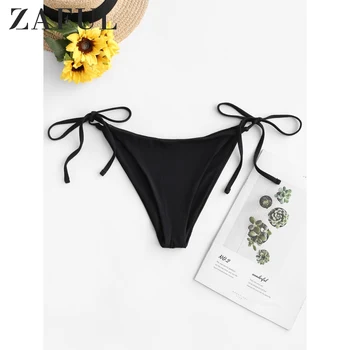ZAFUL Ribbed Tie Side String Bikini Bottom 2020 New String Swim Bottom Solid Bathing Suit Bottoms Low Waisted Swimsuit Bottom
ZAFUL Ribbed Tie Side String Bikini Bottom 2020 New String Swim Bottom Solid Bathing Suit Bottoms Low Waisted Swimsuit Bottom