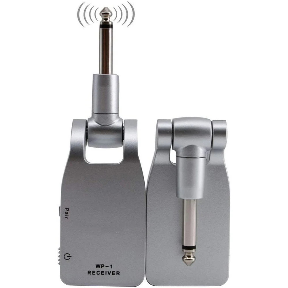 New 2.4G Wireless Guitar System Transmitter & Receiver Built-in Rechargeable Lithium Battery 30M Transmission Range
New 2.4G Wireless Guitar System Transmitter & Receiver Built-in Rechargeable Lithium Battery 30M Transmission Range