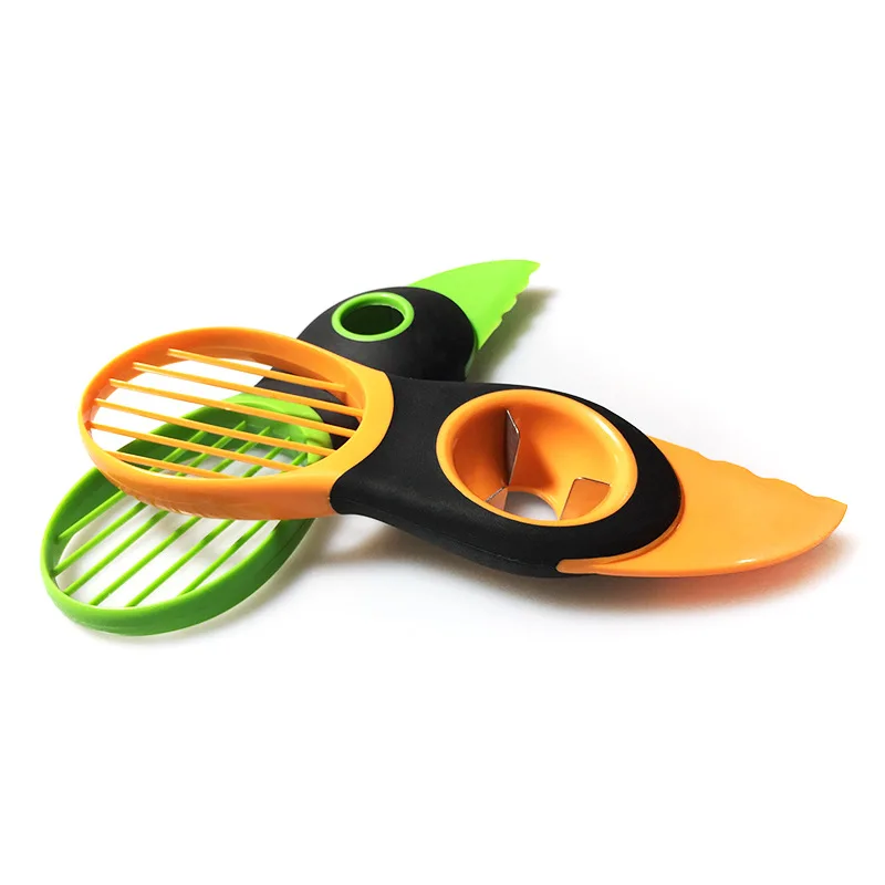 Multi-function 3-in-1 Avocado Slicer Shea Corer Butter Peeler Fruit Cutter Pulp Separator Plastic Knife Kitchen Vegetable Tools
Multi-function 3-in-1 Avocado Slicer Shea Corer Butter Peeler Fruit Cutter Pulp Separator Plastic Knife Kitchen Vegetable Tools