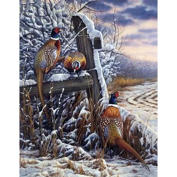 Resin Crafts Snow Pheasant Full Square Diamond Embroidery Needlework Diamond Painting Cross Stitch Home Decor Diamond Mosaic
Resin Crafts Snow Pheasant Full Square Diamond Embroidery Needlework Diamond Painting Cross Stitch Home Decor Diamond Mosaic
