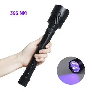 TMWT 395nm 365NM Black Filter Ultraviolet Light Torch 3LED Most Powerful UV Lanterna Flashlight with 18650 Battery lamp
TMWT 395nm 365NM Black Filter Ultraviolet Light Torch 3LED Most Powerful UV Lanterna Flashlight with 18650 Battery lamp