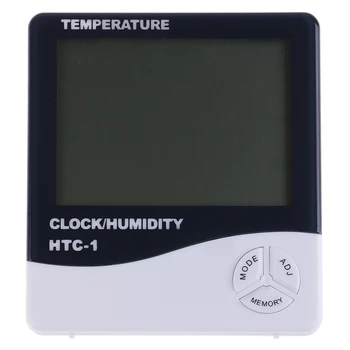 Indoor Outdoor LCD Digital Temperature Humidity Meter Home Hygrometer Thermometer Weather Station With Clock
Indoor Outdoor LCD Digital Temperature Humidity Meter Home Hygrometer Thermometer Weather Station With Clock