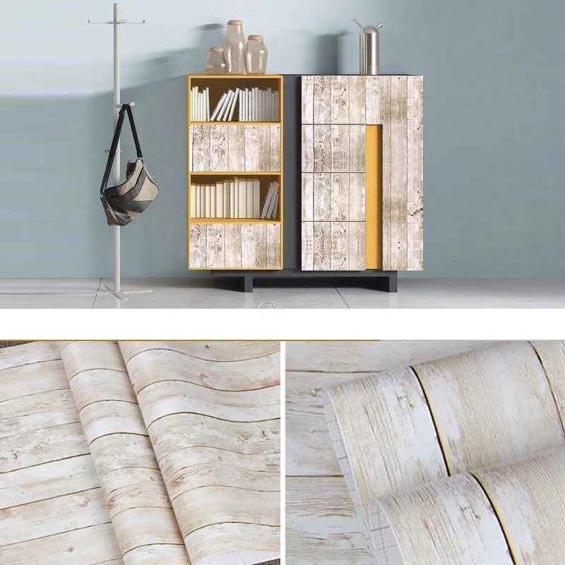 5M Wood Grain Self Adhesive Wallpaper Waterproof PVC Wall Sticker Home Furniture Counter-top Sticker Cabinet Door Decor Paper
5M Wood Grain Self Adhesive Wallpaper Waterproof PVC Wall Sticker Home Furniture Counter-top Sticker Cabinet Door Decor Paper