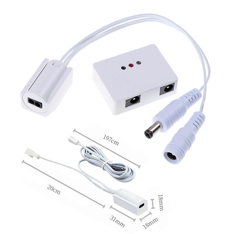1pc 12V-24VDC Hand Sweep Sensor Switch Kitchen Under Cabinet Wardrobe LED Lights Accessories Hand Wave Control Switch for Strip
1pc 12V-24VDC Hand Sweep Sensor Switch Kitchen Under Cabinet Wardrobe LED Lights Accessories Hand Wave Control Switch for Strip