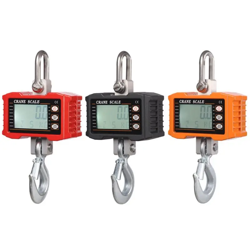 1000KG/2000LBS Digital Hanging Scale Industrial Heavy Duty Crane Scale with Accurate Reloading Spring Sensor
1000KG/2000LBS Digital Hanging Scale Industrial Heavy Duty Crane Scale with Accurate Reloading Spring Sensor