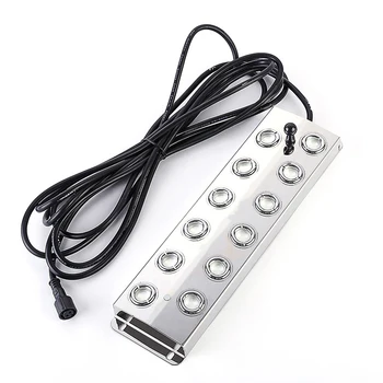 LBER 12 Head Ultrasonic Mist Maker Fogger Humidifier Greenhouse Aero Mist Hydroponics DIY Air Humidifier
LBER 12 Head Ultrasonic Mist Maker Fogger Humidifier Greenhouse Aero Mist Hydroponics DIY Air Humidifier