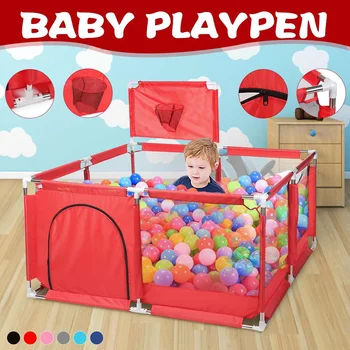 Hot Sale Safety Baby Fence Kids Playpen Ball Pool Children's Playpen Oxford Cloth Foldable Pool Children Fence Fun Toy
Hot Sale Safety Baby Fence Kids Playpen Ball Pool Children's Playpen Oxford Cloth Foldable Pool Children Fence Fun Toy