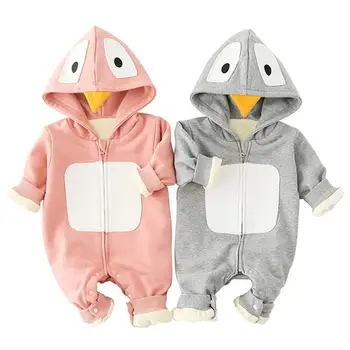 Famuka Newborn Baby Romper for Boy Girl Cartoon Penguin Hooded Jumpsuit Plus Velvet Warm Infant One Piece Outfits Winter Clothes
Famuka Newborn Baby Romper for Boy Girl Cartoon Penguin Hooded Jumpsuit Plus Velvet Warm Infant One Piece Outfits Winter Clothes