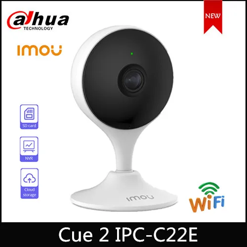 Dahua IP Camera Wireless Wifi Camera Imou Cue 2 IPC-C22E Smart Monitoring AI Human Detection Built-in Siren Two-way Talk
Dahua IP Camera Wireless Wifi Camera Imou Cue 2 IPC-C22E Smart Monitoring AI Human Detection Built-in Siren Two-way Talk