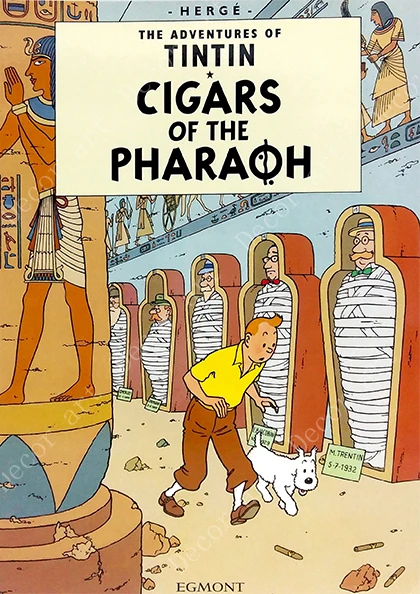 Приключения Tintin Space Mars Hiking Tibet Comics Картина на холсте ВИНТАЖНЫЙ ПЛАКАТ из крафт