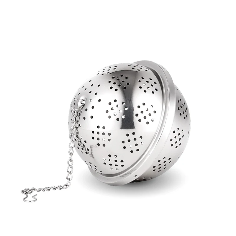 KEMORELA Stainless steel tea ball soak tea filter kitchen accessories infuse coffee herb spice filter can be reused 
KEMORELA Stainless steel tea ball soak tea filter kitchen accessories infuse coffee herb spice filter can be reused