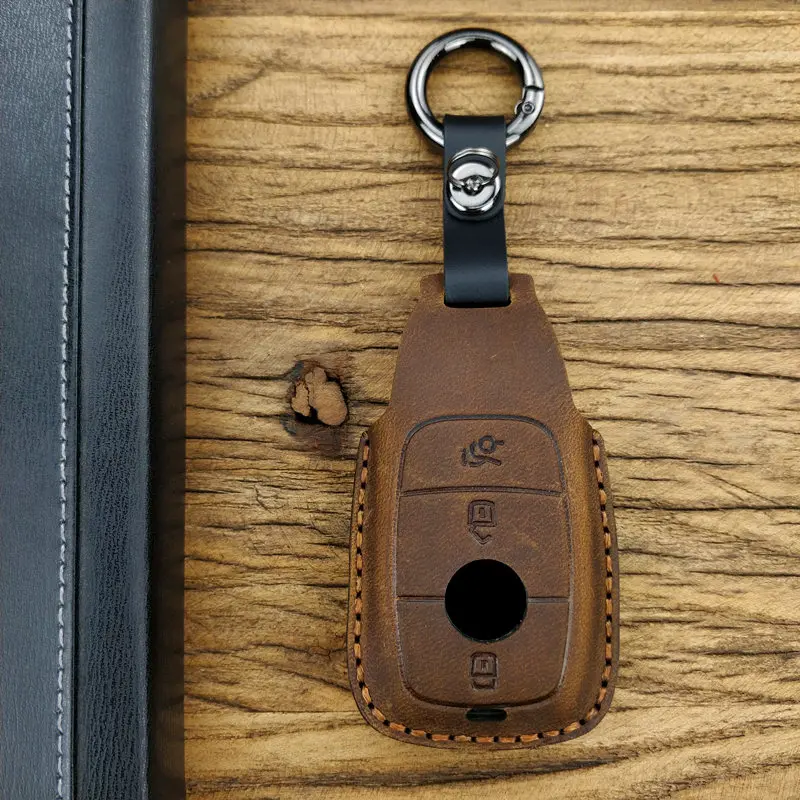 Key case for car Leather for Mercedes Benz 2017 E Class W213 2018 S class new SLC SLK Class E E200 E260 E300 E320 keychain new
Key case for car Leather for Mercedes Benz 2017 E Class W213 2018 S class new SLC SLK Class E E200 E260 E300 E320 keychain new