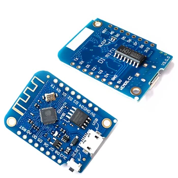 Micro USB 3.3V Based On ESP-8266EX 11 Digital Pin ESP8266 ESP-12 ESP12 WeMos D1 Mini Module Wemos D1 Mini WiFi Development Board
Micro USB 3.3V Based On ESP-8266EX 11 Digital Pin ESP8266 ESP-12 ESP12 WeMos D1 Mini Module Wemos D1 Mini WiFi Development Board