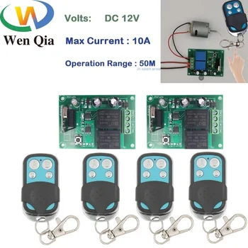 Wenqia Switch DC 12V 10A 2CH Remote Control Wireless Receiver Relay Module for rf 433MHz Remote Change Current Direction / Motor
Wenqia Switch DC 12V 10A 2CH Remote Control Wireless Receiver Relay Module for rf 433MHz Remote Change Current Direction / Motor