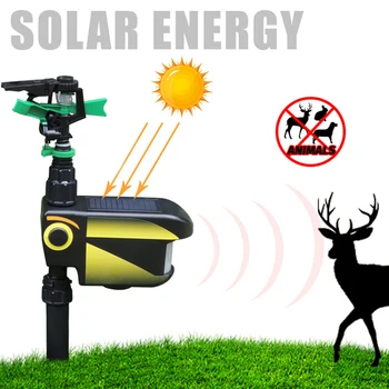 Garden Solar Panels Automatic Induction Water Animal Repeller scarclerow Flash Bird Control Pet Maker Distance Controllable
Garden Solar Panels Automatic Induction Water Animal Repeller scarclerow Flash Bird Control Pet Maker Distance Controllable