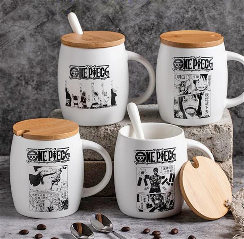 Anime ONE PIECE Coffee Mug Ceramic Skull Cartoon Mugs Cup Set Cup with Cover and Spoon Girls Boys Birthday Christmas Gifts
Anime ONE PIECE Coffee Mug Ceramic Skull Cartoon Mugs Cup Set Cup with Cover and Spoon Girls Boys Birthday Christmas Gifts