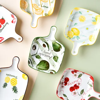 9" Hand Drawn Tableware Ins Creative Household Ceramic Plate Japanese Baking Tray Plates Dish Baking Pan Strawberry Fruit Plate
9" Hand Drawn Tableware Ins Creative Household Ceramic Plate Japanese Baking Tray Plates Dish Baking Pan Strawberry Fruit Plate