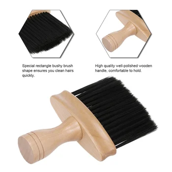 2019 Neck Duster Brush Barber Cleaning Hairbrush Wooden Handle For Salon Black Durable
2019 Neck Duster Brush Barber Cleaning Hairbrush Wooden Handle For Salon Black Durable