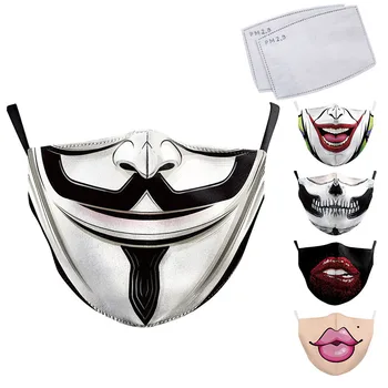 Adult Big Mouth 3D Printed Face Fabric Masks La casa de papelSkull Reusable Protection Dust Washable Masks Proof Mask
Adult Big Mouth 3D Printed Face Fabric Masks La casa de papelSkull Reusable Protection Dust Washable Masks Proof Mask