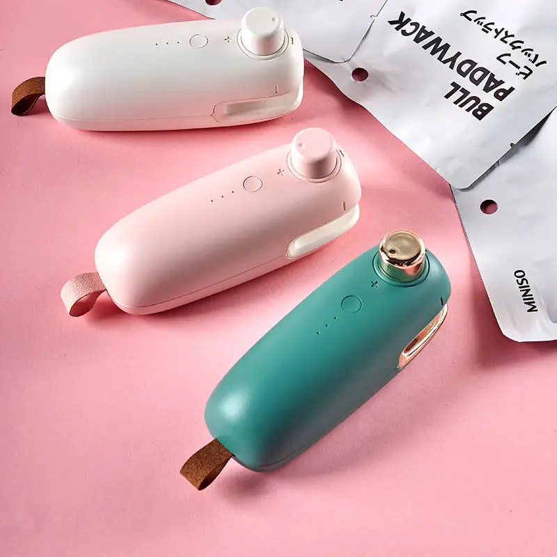 3 Colors USB Charging Sealing Machine Portable Heating Plastic Bag Sealing Machine Cordless Handheld Vacuum Food Sealing
3 Colors USB Charging Sealing Machine Portable Heating Plastic Bag Sealing Machine Cordless Handheld Vacuum Food Sealing