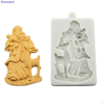 Christmas Decoration Santa Deer Bear Pattern Fondant Cake Silicone Mold Party Supplies DIY Chocolate Biscuit Mold Bakeware
Christmas Decoration Santa Deer Bear Pattern Fondant Cake Silicone Mold Party Supplies DIY Chocolate Biscuit Mold Bakeware