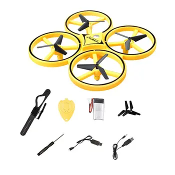 ZF04 2.4G Remote Control Watch Four-axis Interactive Infrared Aircraft G-Sensor UAV Take-Off Induction Light Aircraft Vehicle
ZF04 2.4G Remote Control Watch Four-axis Interactive Infrared Aircraft G-Sensor UAV Take-Off Induction Light Aircraft Vehicle