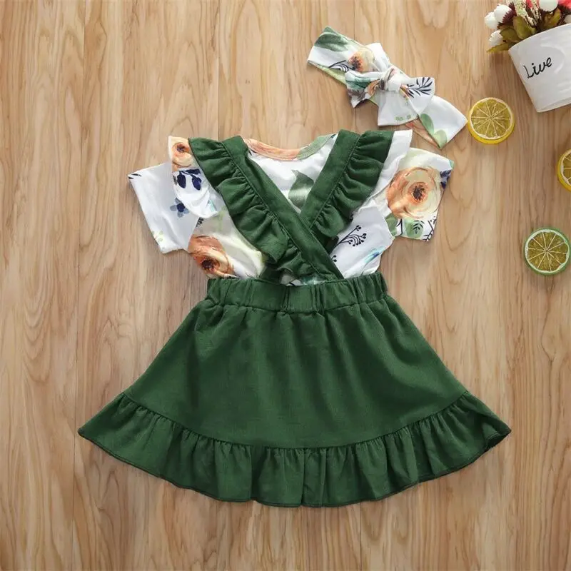 AA 2020 Newborn Baby Girl Clothing Floral Romper Jumpsuit Skirts Clothes Set Outfit Headband Short Sleeve Clothing
AA 2020 Newborn Baby Girl Clothing Floral Romper Jumpsuit Skirts Clothes Set Outfit Headband Short Sleeve Clothing