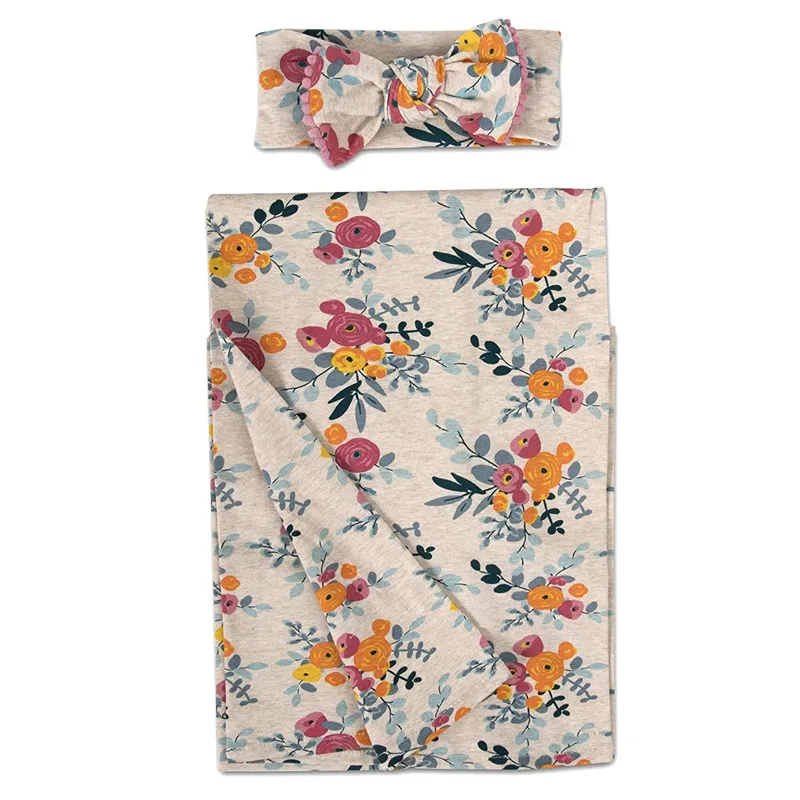 2 Pieces Blanket and Hat Set Floral Print Sleeping Bags Swaddle Blanket and Cap for Newborn Infant Sleeping Bags 6Styles
2 Pieces Blanket and Hat Set Floral Print Sleeping Bags Swaddle Blanket and Cap for Newborn Infant Sleeping Bags 6Styles