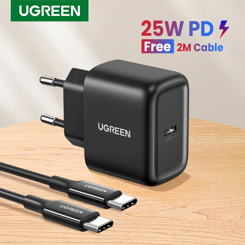UGREEN USB C зарядное устройство 25 Вт поддержка типа C PD Быстрая зарядка портативное зарядное устройство для телефона Samsung S20 S21 Ultra Xiaomi 10 Pro Tablet
UGREEN USB C зарядное устройство 25 Вт поддержка типа C PD Быстрая зарядка портативное зарядное устройство для телефона Samsung S20 S21 Ultra Xiaomi 10 Pro Tablet