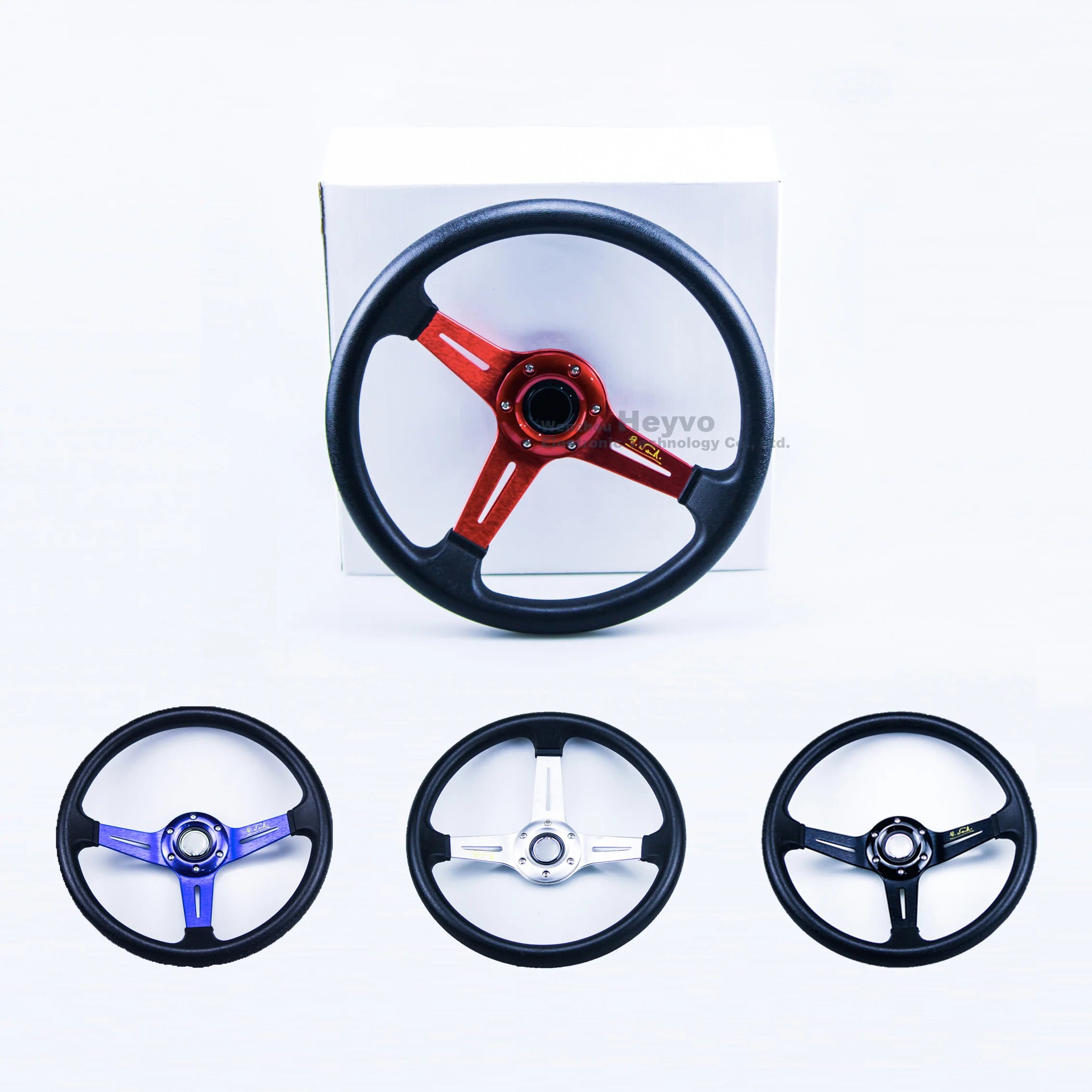 Sport Steering Wheel 14inch 340mm leather Car Racing Steering Wheel Dish Drifting Leather Aluminum Racing Wheel
Sport Steering Wheel 14inch 340mm leather Car Racing Steering Wheel Dish Drifting Leather Aluminum Racing Wheel