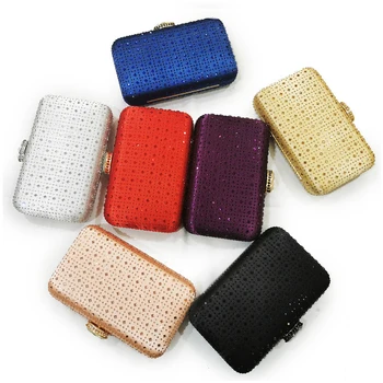 2020 New Fashion Black/ Beige 7 Colors Clutch Purse Evening Crystal Bag Clutches Women Party Purse Elegant Ladies Dinner Handbag
2020 New Fashion Black/ Beige 7 Colors Clutch Purse Evening Crystal Bag Clutches Women Party Purse Elegant Ladies Dinner Handbag