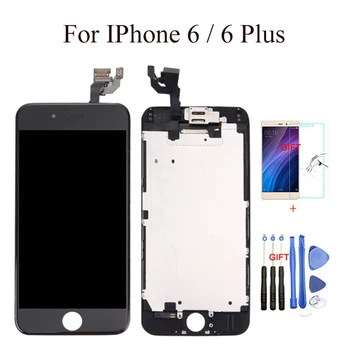 AAA Full Set Assembly LCD Display for iPhone 6 6 Plus Touch Screen Digitizer Complete Replacement with Front Camera
AAA Full Set Assembly LCD Display for iPhone 6 6 Plus Touch Screen Digitizer Complete Replacement with Front Camera