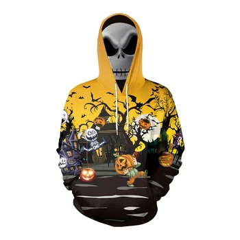 New Cosplay Halloween costume costume head horror pumpkin hooded sweater anime cartoon unisex women
New Cosplay Halloween costume costume head horror pumpkin hooded sweater anime cartoon unisex women