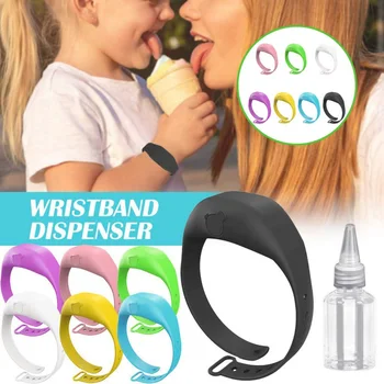 Portable Hand Sanitizer Disinfectant Sub-packing Silicone Bracelet Wristband Hand Dispenser Wearable Hand Sanitizer Bracelet
Portable Hand Sanitizer Disinfectant Sub-packing Silicone Bracelet Wristband Hand Dispenser Wearable Hand Sanitizer Bracelet