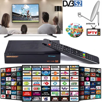 iBRAVEBOX V8 Magic Satellite Receiver Combo HD Digital H.265 DVB S2 Receptor Built-in WIFI TV Turner EPG Cccam IPTV Receiver
iBRAVEBOX V8 Magic Satellite Receiver Combo HD Digital H.265 DVB S2 Receptor Built-in WIFI TV Turner EPG Cccam IPTV Receiver